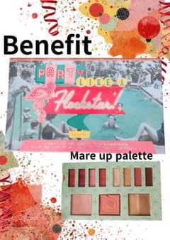 benefit★MAKE UPパレット★リップ、アイシャドウ、チークのサムネイル