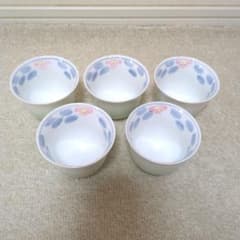 松峰 湯呑み 5客セット 花柄 陶器のサムネイル