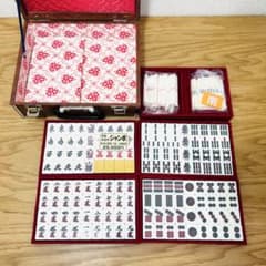 新品未使用・シュリンク付き】高級ジャンボ麻雀牌 26mm ケース付き