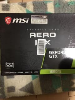 MSI GEFORCE GTX 1660 TI AERO ITX 6G OCのサムネイル