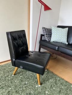 カリモク60 カフェチェア　ブラックのサムネイル