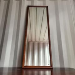 ヴィンテージ ARTE MIRROR 木製 全身ミラー 鏡 ウォールミラー - メルカリ