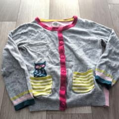 mini Boden フクロウ柄 カーディガン 5-7Y
