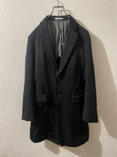 COMME des GARCONS PLUS ポリ 縮絨 チェスター コート - メルカリ