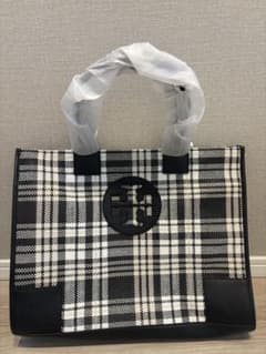 Tory Burch チェック柄トートバッグ Tory Burch チェック柄トートバッグ - メルカリ