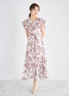 tocco closetウエストリボン付きフラワーアソートプリントワンピースのサムネイル