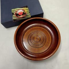 山中漆器　漆器　菓子皿　中皿　蔵出し　８客 銘々皿 漆器 山中塗 通販 日本製 国産 小皿 梅型 ミタニ 山中漆器 和