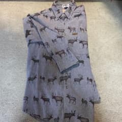 70s WOOL RICH ネルシャツ シャツのサムネイル