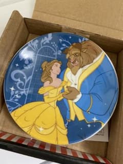 ディズニー　豆皿　美女と野獣のサムネイル