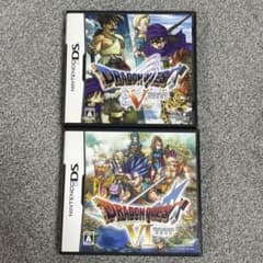 ドラゴンクエスト 5 ・ 6 セット 起動確認済 6説明書欠品 - メルカリ