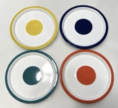 琺瑯 도트 무늬 플레이트 4 장 세트 / THE CONRAN SHOP 구입
