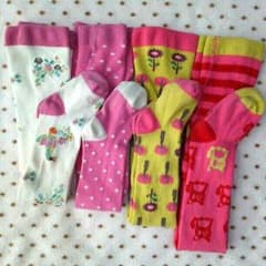 専用 柄タイツ 6～12M 1 1/2～2Yのサムネイル