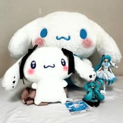 シナモロール まとめ売り 4点 セット 初音ミク コラボ フィギュア リュック