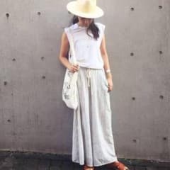 todayful ストライプ ワイドパンツのサムネイル