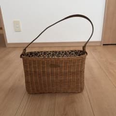 VIVAYOU かごバッグ レオパード柄のサムネイル