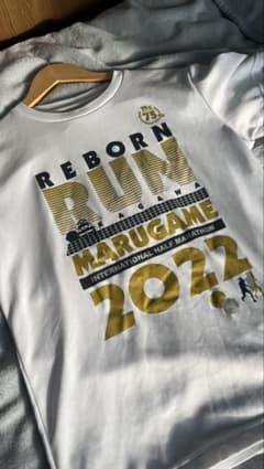 【アシックス】丸亀ハーフ　Tシャツ2022のサムネイル