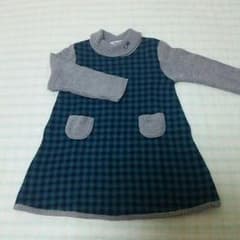 bonbonusagi様専用 ファミリア 90cmワンピースのサムネイル