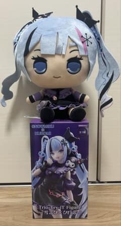 Snow Miku x Kuromi Figure Plush Toy Set