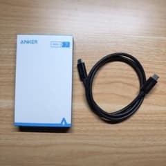 Anker USB-C Thunderbolt 4 ケーブル 0.7m ブラック