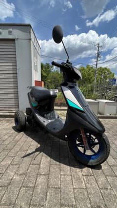 ミニカー登録！ 引き取りのみ対応！Honda Dio に初期ジャイロエンジン搭載のサムネイル