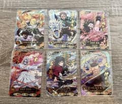 鬼滅の刃 日輪バトルスラッシュ UR6枚セットのサムネイル