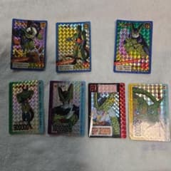 ドラゴンボール カードダス セル 7枚セットのサムネイル