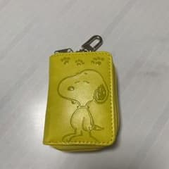 ゆぅ★さま専用＊未使用！スヌーピー　スマートキーケース　イエローのサムネイル