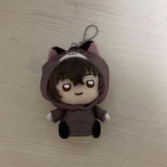 指の上シリーズ　猫パーカー　文豪ストレイドッグス　 太宰治　ぬいぐるみのサムネイル
