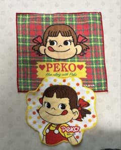 ぺこちゃんミニタオルハンカチ - メルカリ