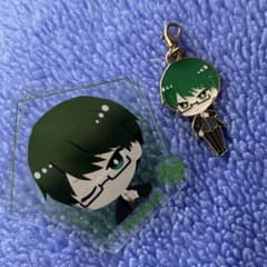 黒バス　10周年　アクリルバッジ　チャーム　緑間のサムネイル