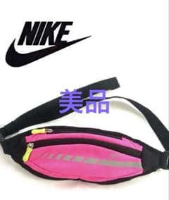 美品　NIKE ナイキ　ウエストポーチ　ピンクのサムネイル