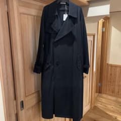 auraleeオーラリー　トレンチコート　ネイビー1 AURALEE オーラリー トレンチコート - メルカリ