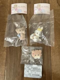 mikko フロッキーフィギュア　ヘアクリップ　ラテ、スフレ