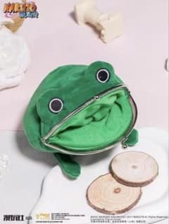 NARUTO 海外限定 カエル がま口 財布 コインケース 正規品