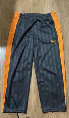 00s PUMA ジャージパンツ プージャ ロゴテープ M Y2Kのサムネイル