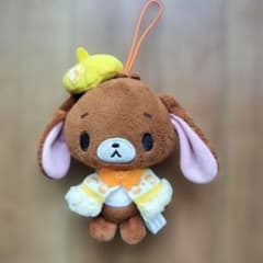 シュガーバニーズ くろうさ プチフールポンチョ マスコットぬいぐるみ