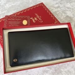 H507 未使用品✨カルティエ パシャ ドゥ 長財布 レザー コインケース