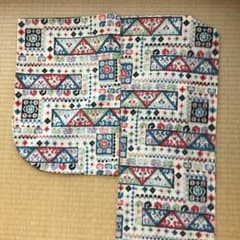 爽やかなエスニック柄の着物☆のサムネイル