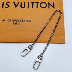 美品 ルイヴィトン ウォレットチェーン キーチェーン シルバー 希少品