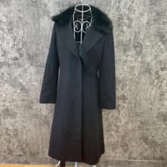 LORITTI カシミア100パーセント　ブラック ロングコート M 人気♡ロリッティ/LORITTI【M相当】ロングコート カシミヤ100% - メルカリ