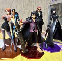 ワンピース p.o.pフィギュアセット ルフィ ナミ他5種のサムネイル
