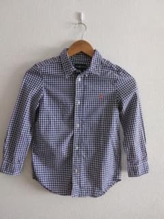 Ralph Lauren 長袖シャツ チェック柄 キッズ 7　130㎝のサムネイル
