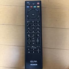 Tested and working. ELPA RC-401TO TV remote control for Toshiba TVs.