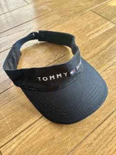 トミーヒルフィガー サンバイザー ネイビー