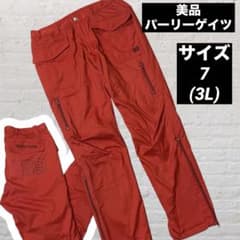 美品 パーリーゲイツ 7 /3L蓄熱 ロングパンツ ウエストゴム ドロスト