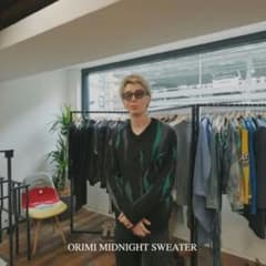 ローズ着用 ORIMI 22aw midnight sweater ニット - メルカリ