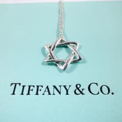 極美品✨ ティファニー ネックレス 五芒星 AG925 TIFFANY&Co ティファニー ネックレス ダビデ 五芒星 人気 925 銀