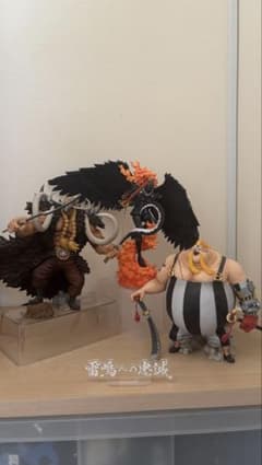 ONE PIECE 백수 해적단 대 간판 피규어 세트