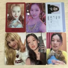 TWICE サナ SANA トレカ 6枚セット④のサムネイル