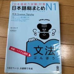 日本語総まとめ N1 文法 英語・ベトナム語訳付きのサムネイル